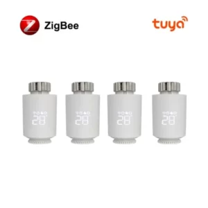 Tuya ZigBee Radiator Actuator Thermostat Smart TRV Thermostatic Valve Temperature Controller Support Alexa Google Home TRV06