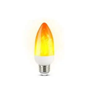 2021 New LED Dynamic Flame Effect Fire Light Bulb E27 E14 LED Corn Bulb Creative Flickering Emulation LED Lamp Light
