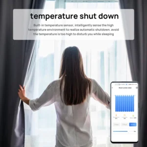 1pc/2pcs Tuya Smart Curtain Robot,T/U-Rail shaped Track,APP Control,Single/Double (Work With Tuya Gateway For Remote Control）