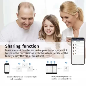 Zigbee Mini Smart Wifi Switch Wireless DIY Light Switches 16A  Smart Home Control Works with Ewelink SmartThings Alexa