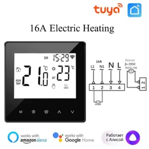 Tuya WiFi/ZigBee Smart Thermostat Temperature Water Electric Floor Heating Gas Boiler Controller Support Alice Alexa Google Home