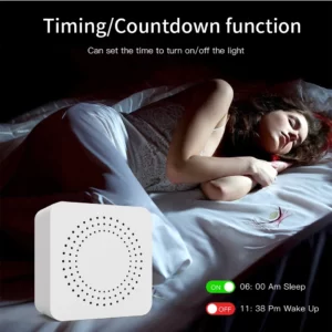 Zigbee Mini Smart Wifi Switch Wireless DIY Light Switches 16A  Smart Home Control Works with Ewelink SmartThings Alexa