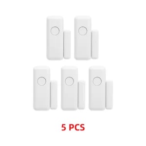 Wireless Magnetic Door & Window Sensor EV1527 Coding Mode RF 433MHz for Home Security Alarm System Home Burglar Alarm Kits