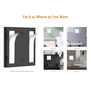 Tuya Smart ZigBee Switch 4 Gang Scenario 12 Scene Switch Push Button Controller Support deCONZ Zigbee2mqtt Home Assistant