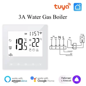 Tuya WiFi/ZigBee Smart Thermostat Temperature Water Electric Floor Heating Gas Boiler Controller Support Alice Alexa Google Home