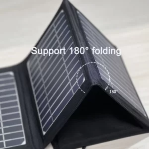 LEETA Portable Solar Panel High Power High Quality Waterproof Foldable Outdoor Cells Battery Charger for Mobile Phone Travel