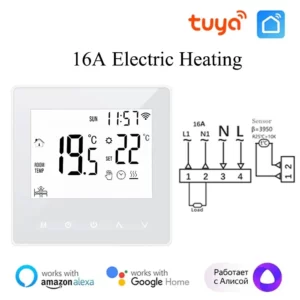 Tuya WiFi/ZigBee Smart Thermostat Temperature Water Electric Floor Heating Gas Boiler Controller Support Alice Alexa Google Home
